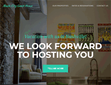 Tablet Screenshot of musiccityguesthouse.com